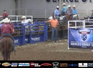 Gabriel Voice Over of his USTRC Roping Number 8