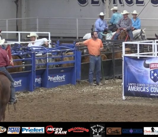 Gabriel Voice Over of his USTRC Roping Number 8