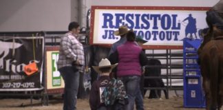 Hali and Gabriel Resistol Jr Breakaway Roping