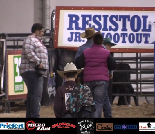 Hali and Gabriel Resistol Jr Breakaway Roping