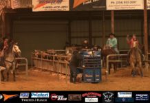 Hali Runs in Sponsors Roping with Jade and Coleman