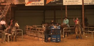 Hali Runs in Sponsors Roping with Jade and Coleman