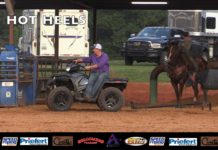 Gabe and Hali Going to Athens Truck Roping