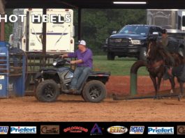 Gabe and Hali Going to Athens Truck Roping