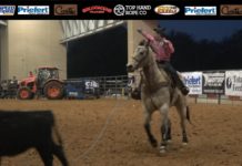 Hali Wins 2nd in #10 Muley Roping at the Patriot