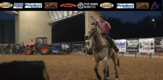 Hali Wins 2nd in #10 Muley Roping at the Patriot