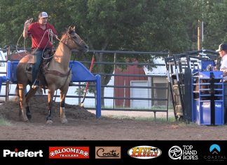 Speed and Hali Running some Breakaway Calves