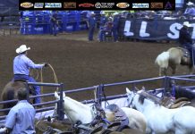 Legends Match at All Star Team Roping Finals