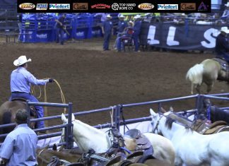 Legends Match at All Star Team Roping Finals