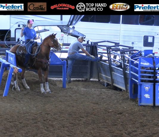 Hali and Gabe First Rodeo of 2020