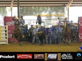 Denton and Gabe Win State in the Team Roping