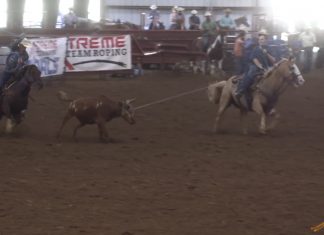 Extreme Finals – Day 2, Hali and Gabe Both Win a Roping Extreme Day 2