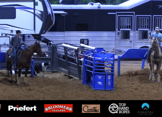 Working with Gabe on heeling