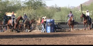Dynamite Arena – 12/2/21 – #15 & #14 kids roping