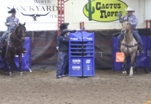 Speed & Gabe at Cowtown rodeo 1.8.22