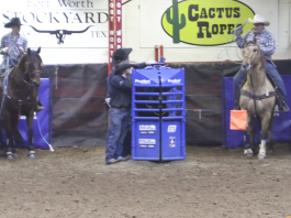 Speed & Gabe at Cowtown rodeo 1.8.22