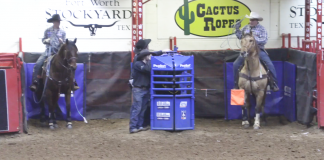 Speed & Gabe at Cowtown rodeo 1.8.22