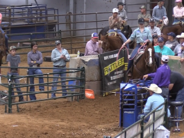 Hali Wins 2nd in 19 & Under at Joe Beaver’s Easter Roping