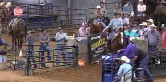 Hali Wins 2nd in 19 & Under at Joe Beaver’s Easter Roping