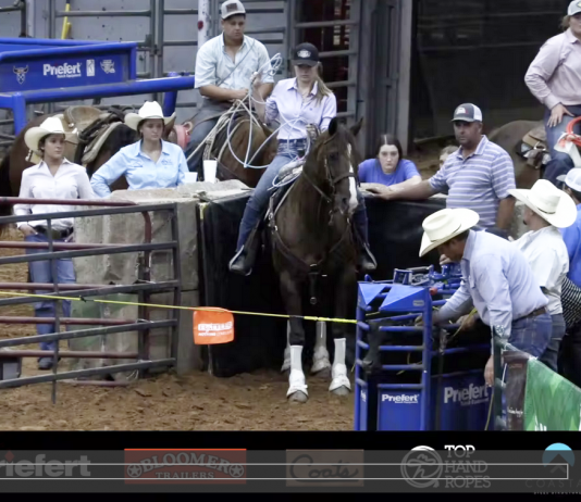 Hali Wins Joe Beavers Easter Roping Open – 4/16