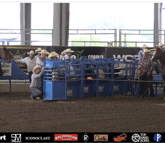 Speed & Gabe, and Hali’s and runs at WCRA rodeo in Corpus Christi