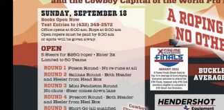 Speed’s Runs with Gabe and Trey at Open Roping with rodeo setups