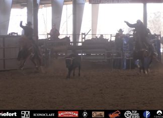 Speed & Gabe Runs at Lone Star Shootout pre-roping