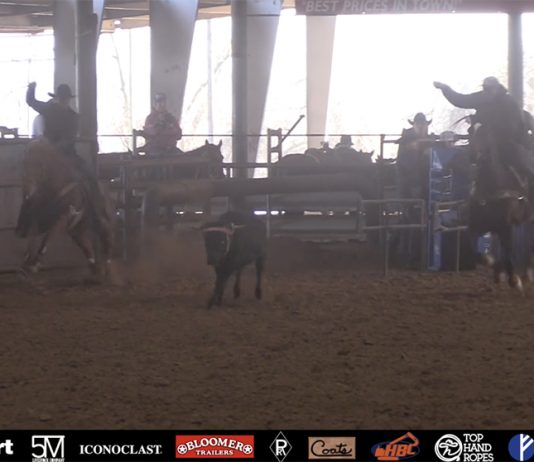 Speed & Gabe Runs at Lone Star Shootout pre-roping