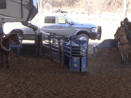 Speed and Wesley Thorp practice