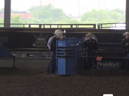 Speed heeling for Beau Hebert at Corpus Christi