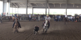 Speed and Gabe Runs at WCRA Rodeo Corpus Christi 2023