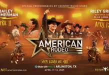 The American Rodeo $1 Million rolls over to 2026
