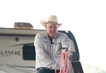 Roping both horns or left to right…