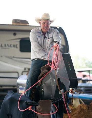 Roping both horns or left to right…